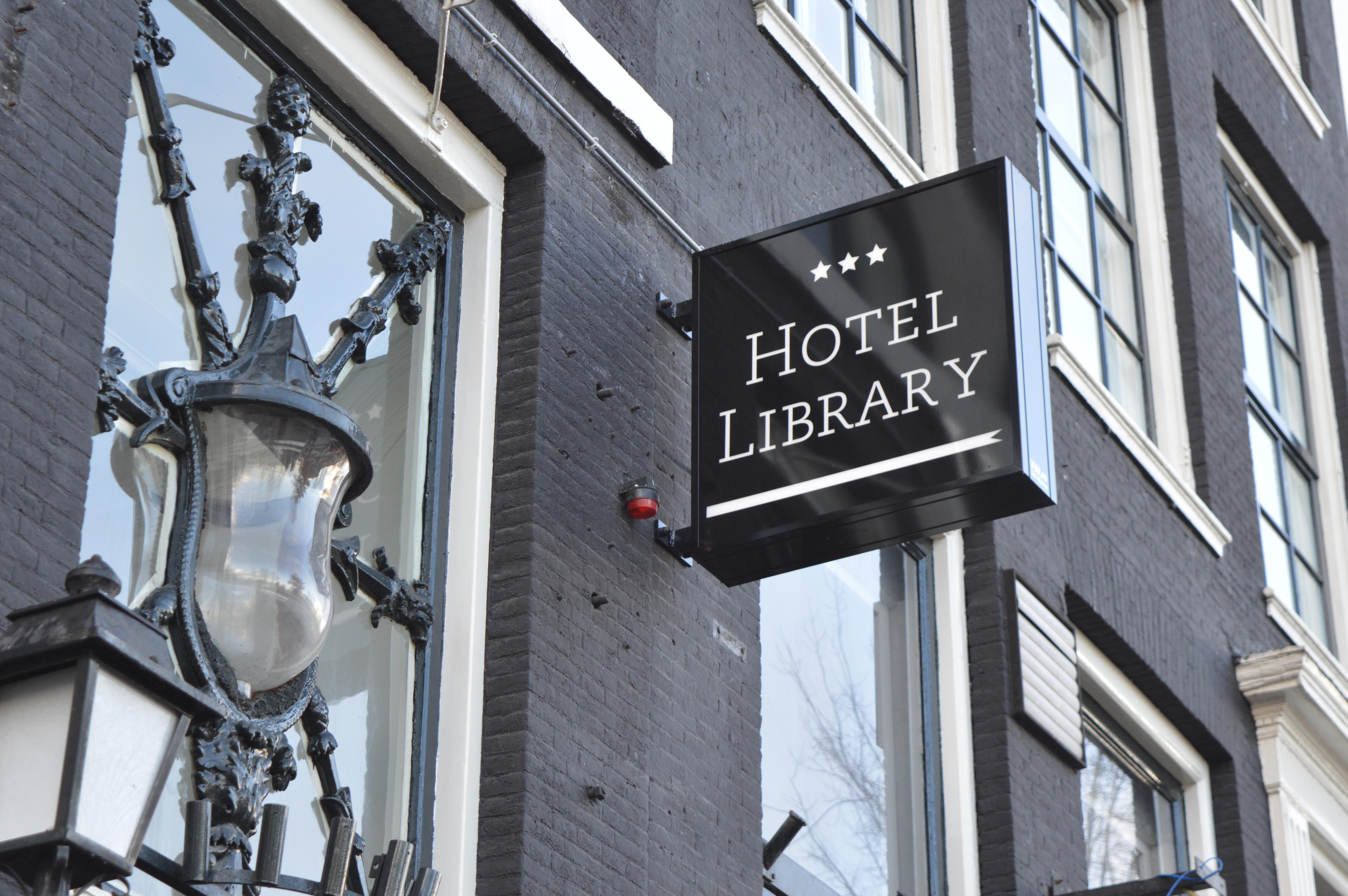 Hotel Library Ámsterdam Exterior foto